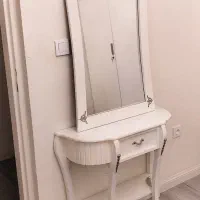 آینه شمعدان و کنسول مینی‌مال و شیک