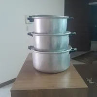 دوعدیگ بزرگ چکشی قدیمی سه عددقابلمه