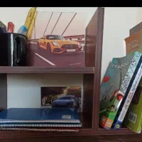 کتاب خانه رومیزی|کتابخانه، شلف، قفسه‌های دیواری|زنجان, |دیوار