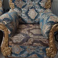 مبل ۷ نفره نیمه سلطنتی|مبلمان خانگی و میز عسلی|اندیشه, اندیشه فاز ۱|دیوار