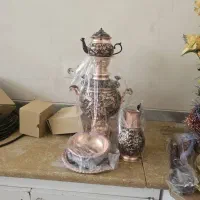 سماور مس الماس تراش۴عدد نو زیر قیمت بازار نقد