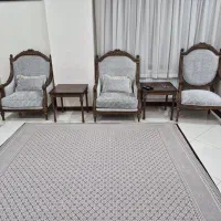 مبلمان فرانسوی ۷ نفره مدل پاپیونی