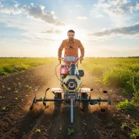 کولتیواتور کاما اورجینال حک دار 5 اسب سهمیه سوخت