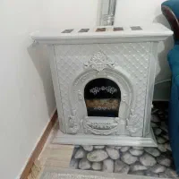 بخاری گازی طرح شومینه