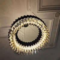 لوستر کریستال نو نو|لوستر و چراغ آویز|شیراز, شهرک گلستان شمالی|دیوار