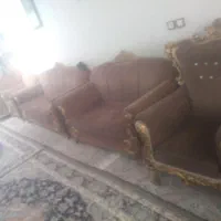 دودسته مبل تاج دار درحد نو به مبلع 40میلیون|مبلمان خانگی و میز عسلی|کرمان, |دیوار