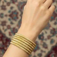 نمونه النگو طلاروس مدل ویستا به کیفیت طلا