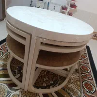 میز ناهارخوری ۴نفره کامل و سالم