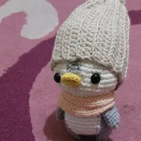 پنگون زیبا و دست بافت