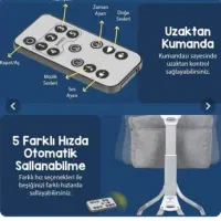 گهواره برقی آنتی رفلاکس ماریبل maribel|تخت و صندلی بچه|قشم, |دیوار