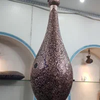 گلدان مسی صنایع دستی تزئینی  کادویی قیمت استثنایی|صنایع دستی و سایر لوازم تزئینی|اصفهان, نقش جهان|دیوار