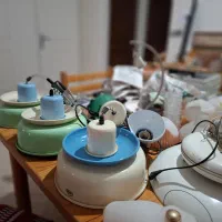 لوستر سرامیکی سقفی برند بنشاد|لوستر و چراغ آویز|تهران, جهاد|دیوار