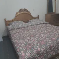 تختخواب دونفره با تشک و متکا و  رو تخت خوابی|تخت و سرویس خواب|ماهدشت, |دیوار