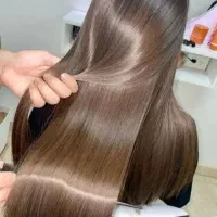 کراتین پروتئین تراپی و رنگ مو فقط هزینه مواد