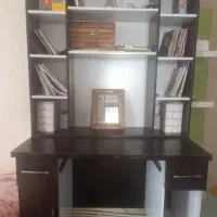 میزتحریر باقفسه کتاب