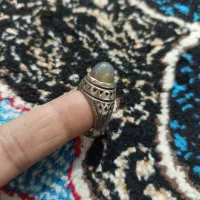انگشتر عقیق صابونی