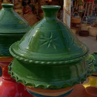 گمج و ماهیتابه سفالی لعاب بهداشتی مناسب آشپزی سالم