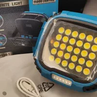 چراغ شارژی باطری خور ۴ حالته بانور قرمز پاور بانک