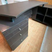 فروش میز مدیریت ام دی اف خارجی صفحه دوبل