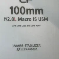 لنز canon ماکرو ۱۰۰|دوربین عکاسی و فیلم‌برداری|تهران, شهرک غرب|دیوار