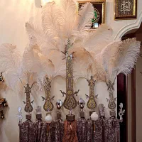 علم سردمی طرح طلاکوب وانواع حیوان چکشی|کلکسیون اشیاء عتیقه|تهران, آهنگ|دیوار