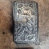 سگک کمربند دستساز فروهر و شیر خورشید|کیف، کفش، کمربند|اصفهان, شهشهان|دیوار