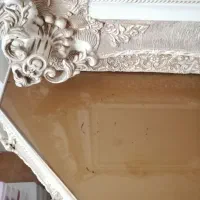 آیینه کنسول کرم رنگ|بوفه، ویترین، کنسول|بندر انزلی, ساحل قو|دیوار