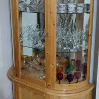 بوفه دو طبقه چوبی