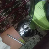 آباژور گل لاله تمام استیل|چراغ خواب و آباژور|ورامین, ورامین|دیوار