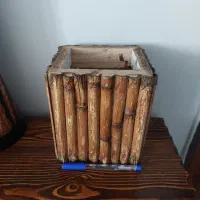 باکس گل چوبی بامبو