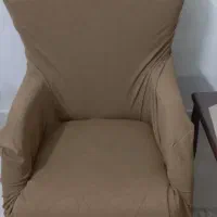 کاور مبل پارچه ای هشت نفره در حد نو