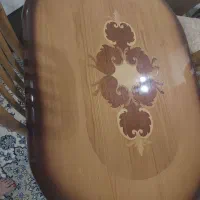 میز نهار خوری ۴نفره چوبی|میز و صندلی غذاخوری|تهران, آذربایجان|دیوار
