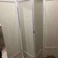 پاراوان ۴ لنگه طوسی روشن ، فروش به دلیل مهاجرت|مبلمان خانگی و میز عسلی|پردیس, فاز ۱۱|دیوار