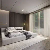 طراحی داخلی و نما + شبیه‌سازی سه‌بعدی (3D Design)|خدمات پیشه و مهارت|رشت, معلم|دیوار