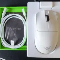 موس viper v3 pro سفید (کاملا نو)