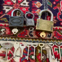 قفل و کلید های قدیمی انتیک