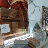 شیشه‌ پشت‌ گاز محافظ‌ ماربل‌شیت