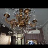 لوستر برنزی|لوستر و چراغ آویز|مشهد, امیر|دیوار