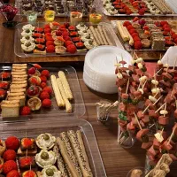 پذیرایی مراسمات.انواع فینگر فود و سینی مزه