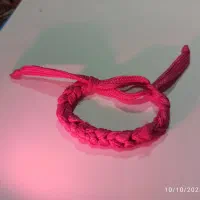 دستبند بافته شده رنگی