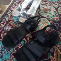 دمپایی زنانه ۱عدد صندل مشکی اعداد مجلسی رنگ طوسی|کیف، کفش، کمربند|کرمان, |دیوار