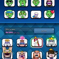 اکانت کلش رویال لول 34|کنسول، بازی ویدئویی و آنلاین|رفسنجان, |دیوار