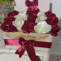 گل های روبانی ارزان هدیه روز مادروزن