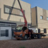 خدمات جرثقیل خودروبر جرثقیل کفی دار