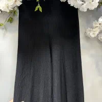 شلوار نخی چروک
