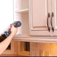 تعمیرات کابینت کمد لباس دراور .ریل جک لولا|خدمات پیشه و مهارت|یزد, |دیوار