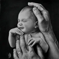 سفارش انواع نقاشی چهره سیاه قلم|تابلو، نقاشی، عکس|نجف‌آباد, جعفرآباد|دیوار