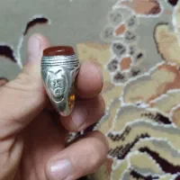 انگشتر نقره قدیمی دست ساز عقیق|جواهرات|رباط‌کریم, رباط‌کریم|دیوار