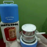 ظرف نگهدارنده سردوگرم غذا ۳تکه|ظروف نگهدارنده، پلاستیکی، یکبارمصرف|گراش, |دیوار