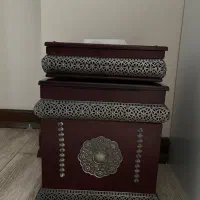 جای دستمال کاغذی و سطل